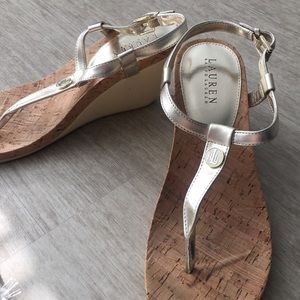 Ralph Lauren Sandal Wedges